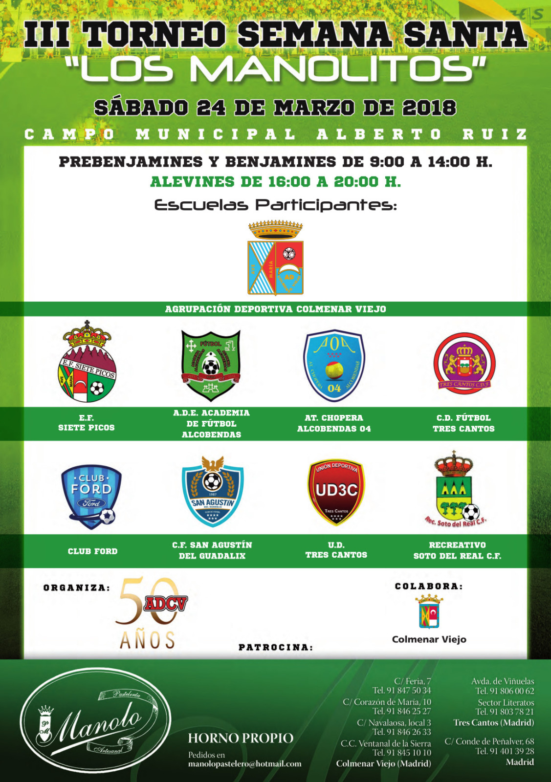 III Torneo de Semana Santa Los Manolitos 2018