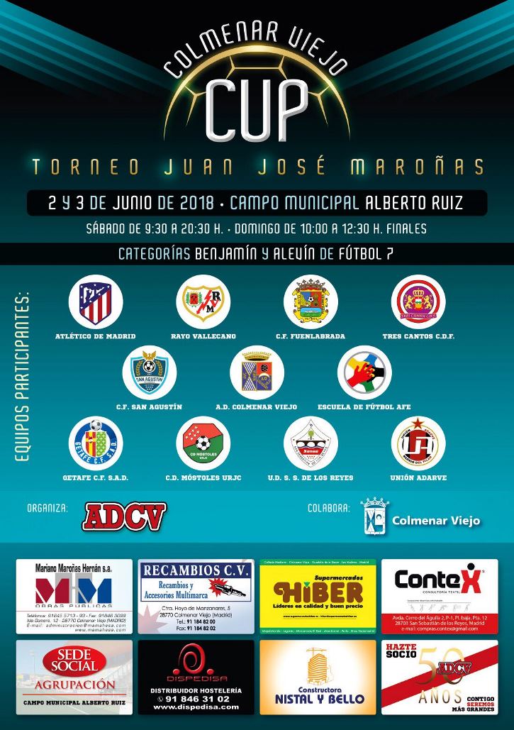 Cartel III Colmenar Viejo Cup 2018