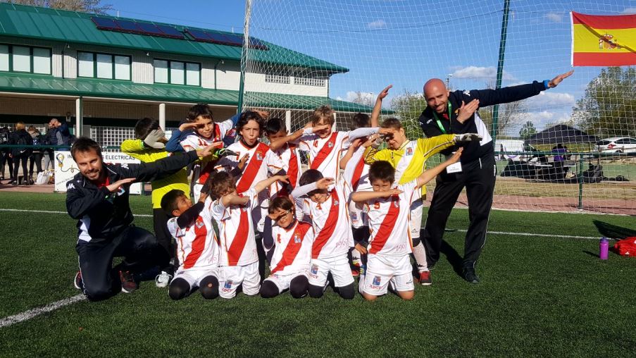 Participación Prebenjamín de la Agrupación Deportiva Colmenar Viejo en la Espinar Cup 2018