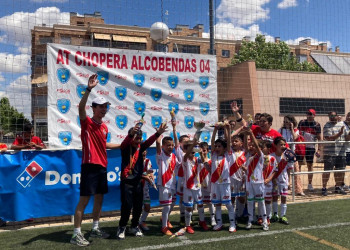 Los Prebenjamines del Colmenar, Campeones del torneo Chopera Alcobendas.