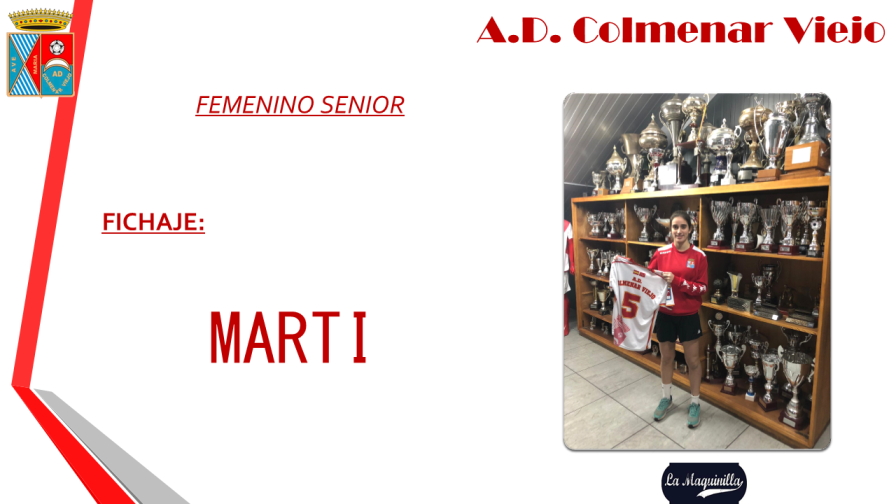 María Martínez (Marti), nuevo fichaje para el Femenino Senior del Colmenar