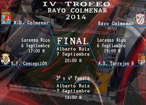 IV Torneo Rayo Colmenar 2014